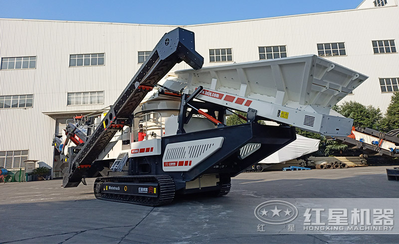 移動打石機+圓錐破 移動打石機+圓錐破